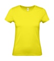 Dames T-shirt B&C E150 TW02T Solar Yellow